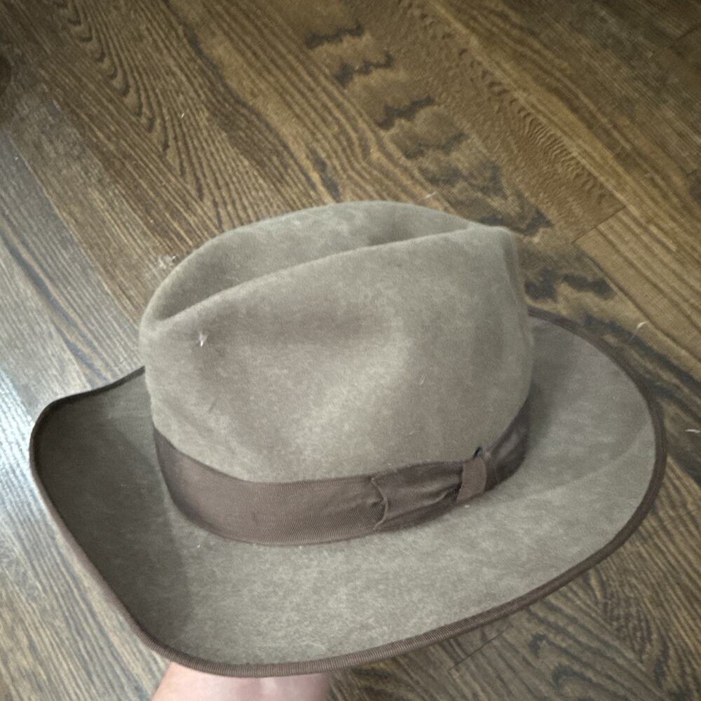 Akubra Snowy River Pure Fur Felt Cowboy Hat Size 59, Made in Australia